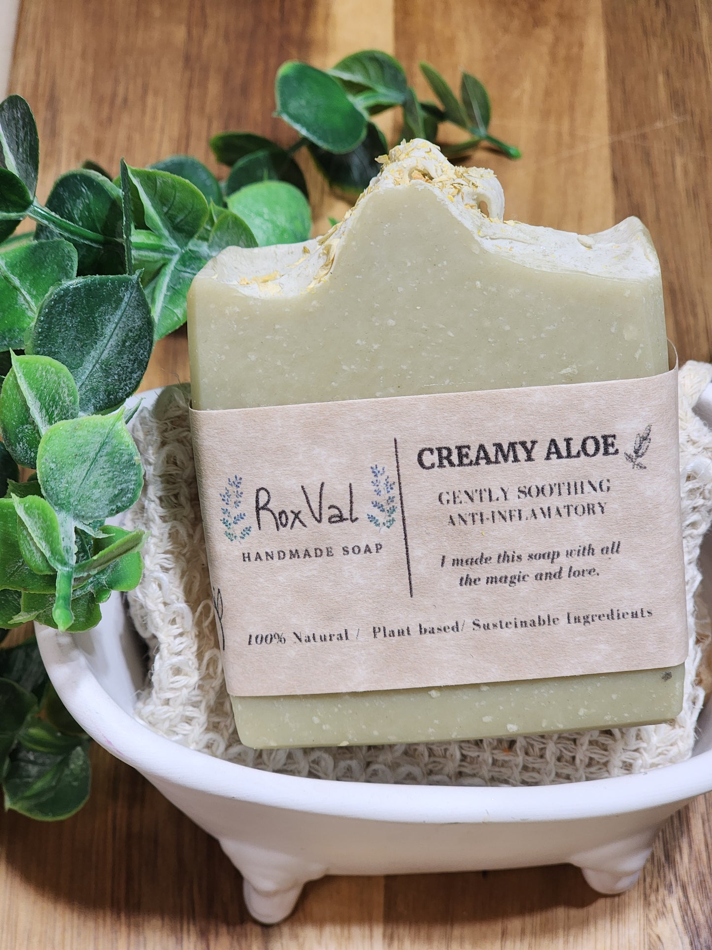 Aloe soap