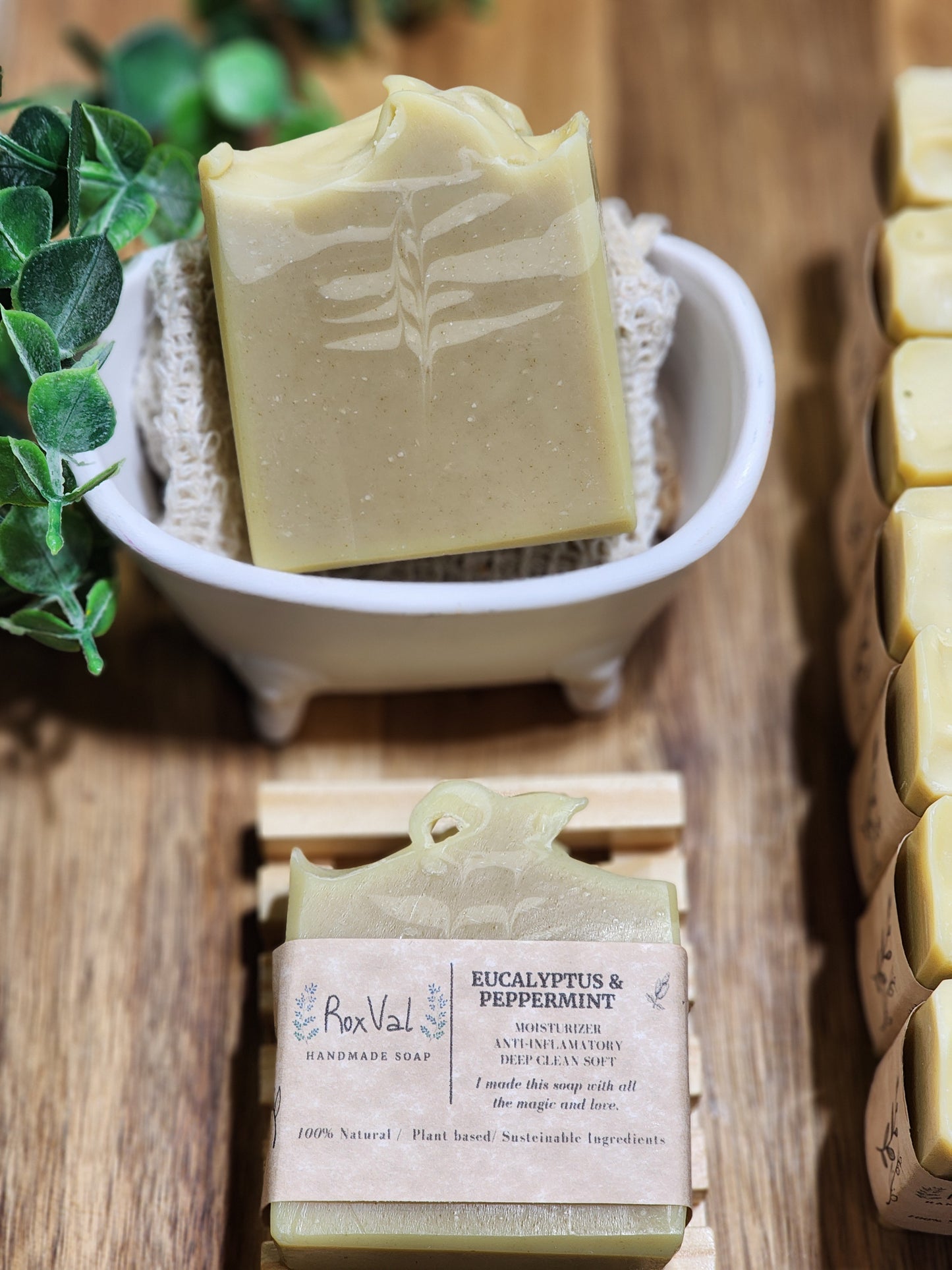 Eucalyptus + Peppermint Soap