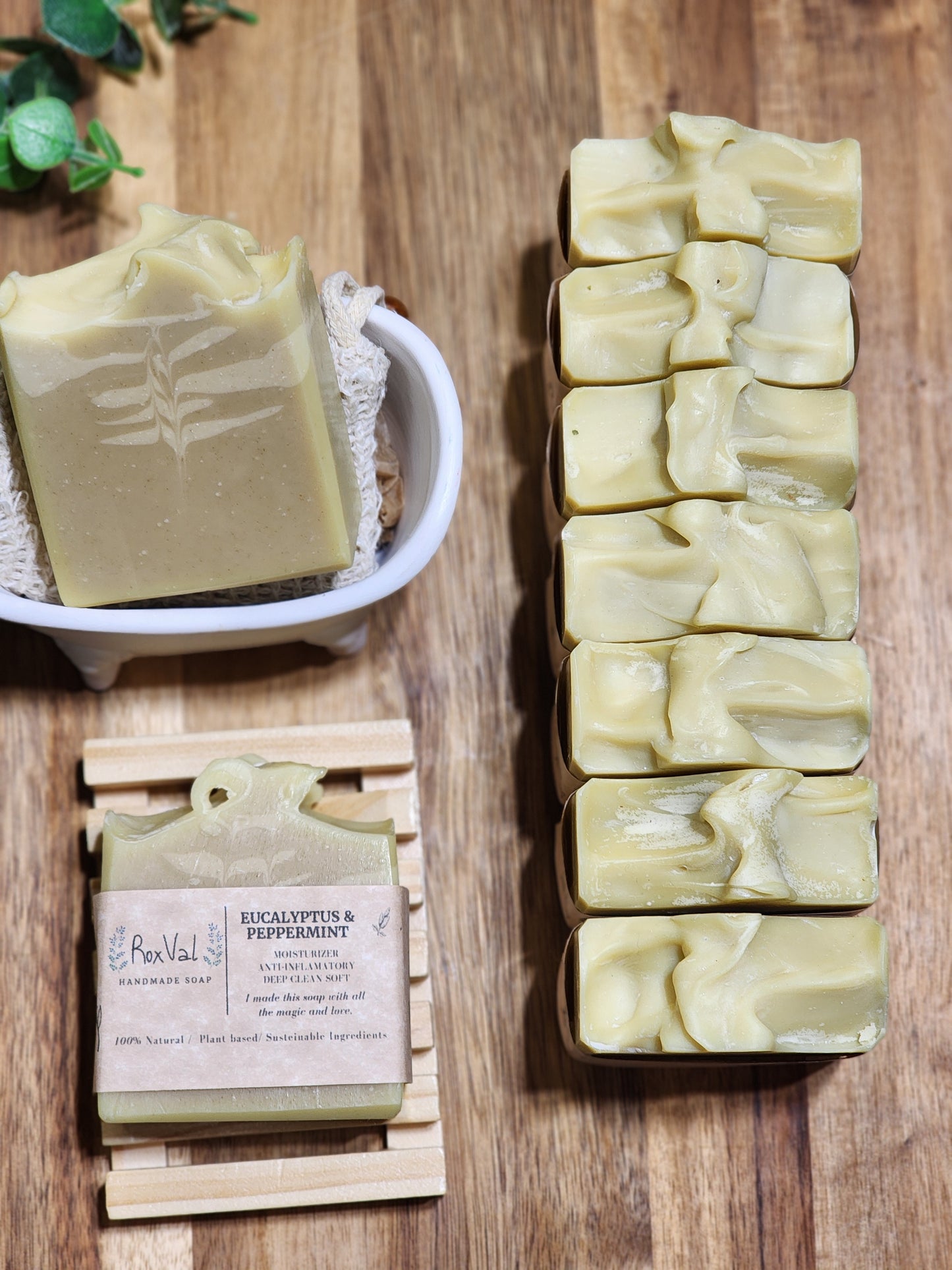 Eucalyptus + Peppermint Soap