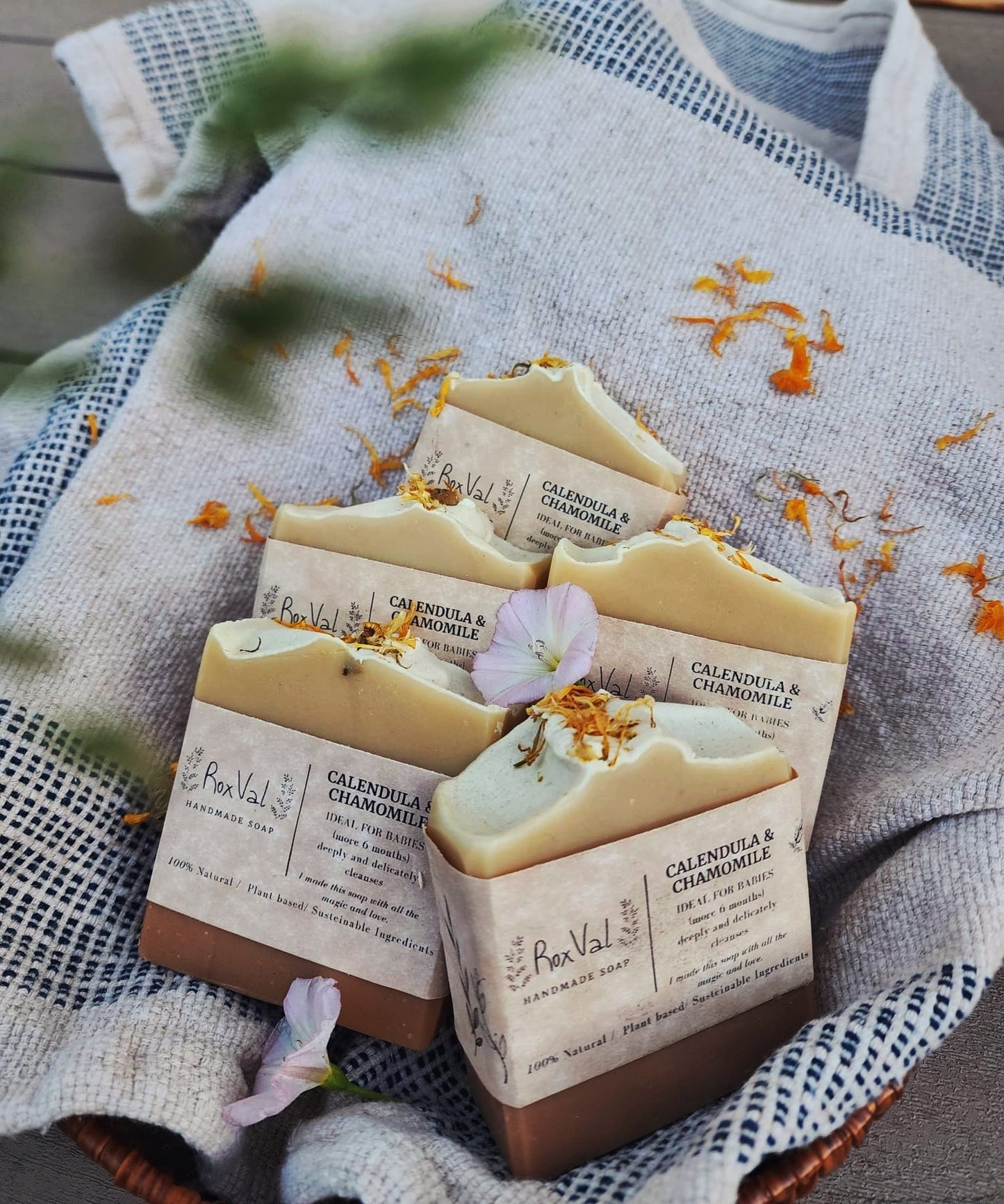Calendula and Chamomile Soap