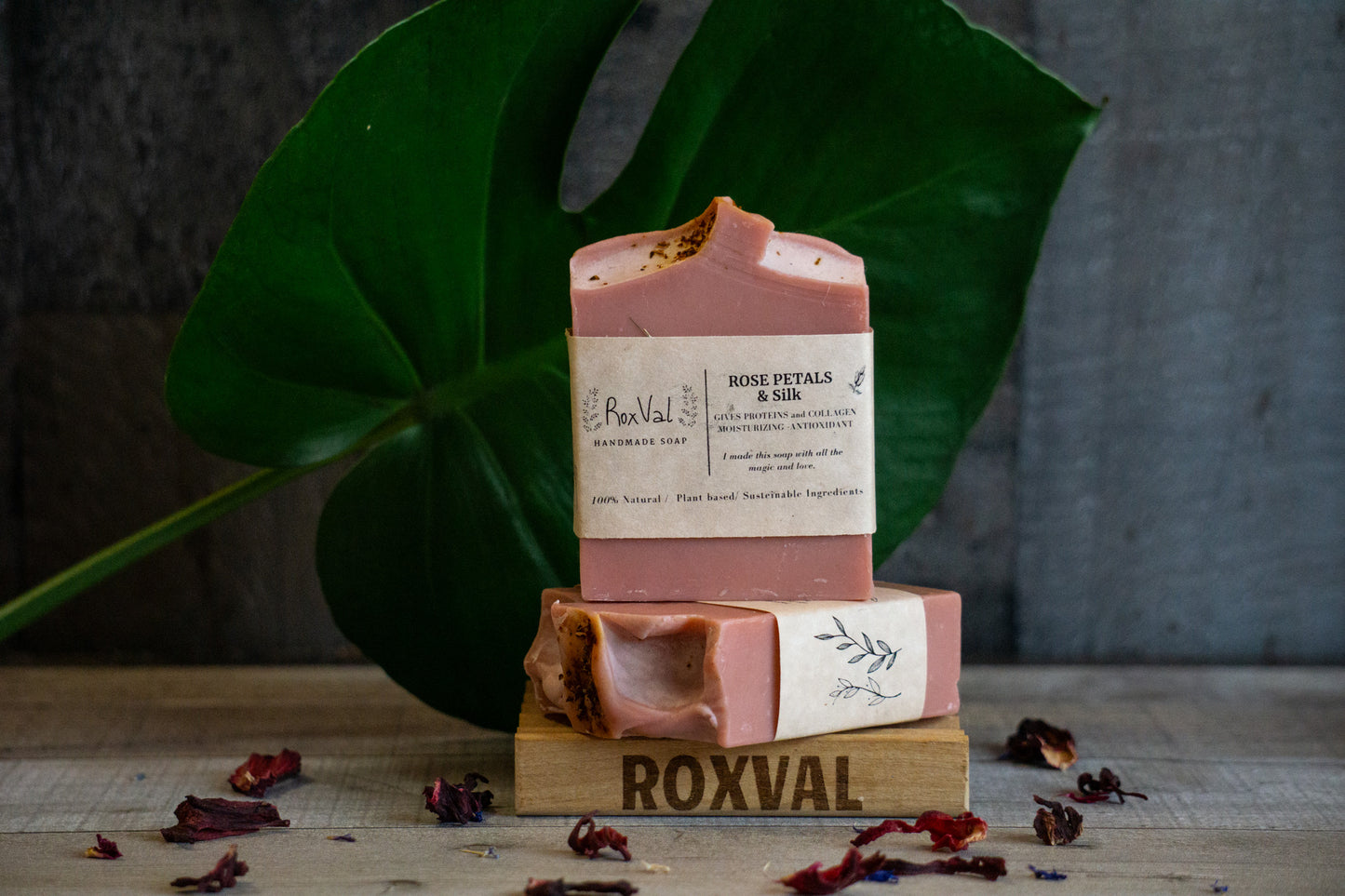 Rose Petals & Silk cocoon