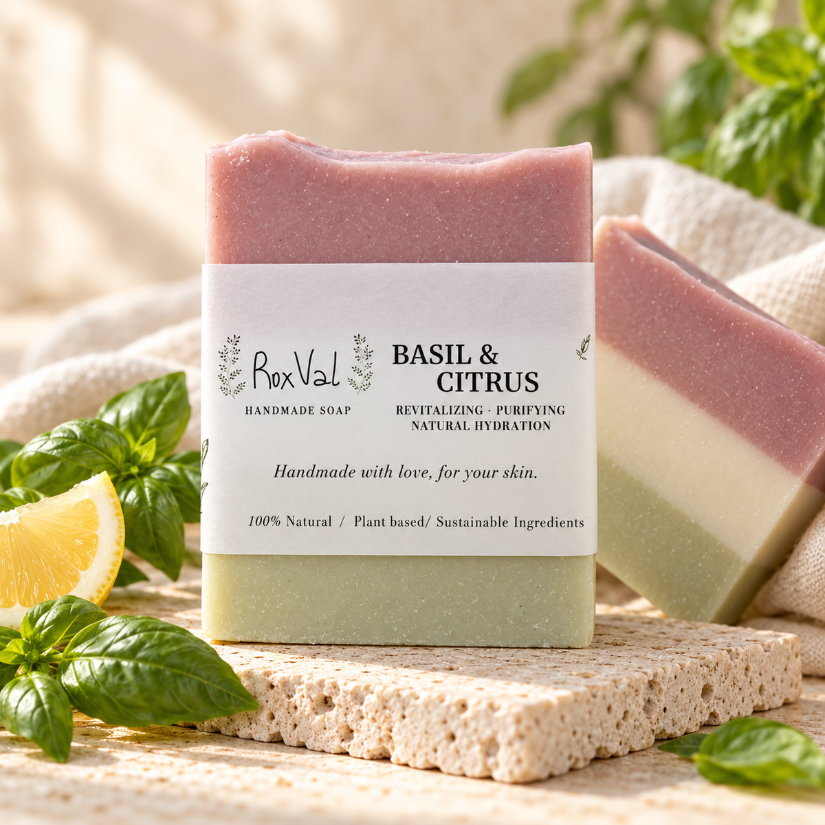 Basil & Citrus Soap