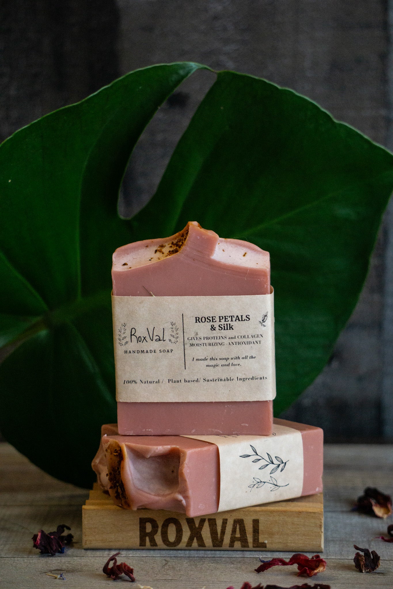 Rose Petals & Silk cocoon